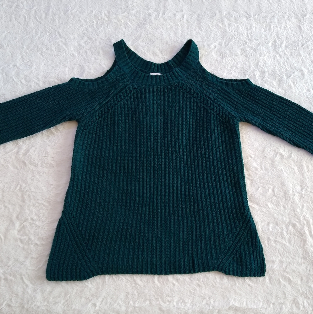 Hippie Rose Cold Shoulder Sweater